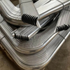 Ss304 Stainless Steel Erosion Shield Boiler Tube Anti-Corrosion Shield Ss304 309 Shell Elbow Pipes Boiler Parts 